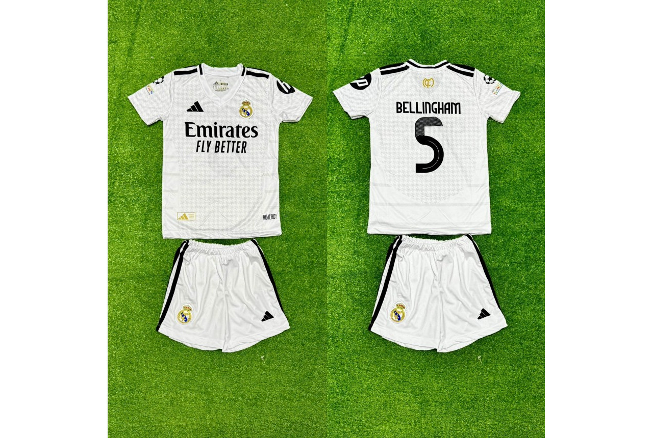 8234 Детски футболен комплект Real Madrid BELLINGHAM 5